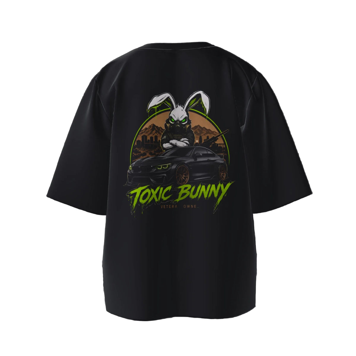 Toxicbunny Gas Mask Graphic Tee