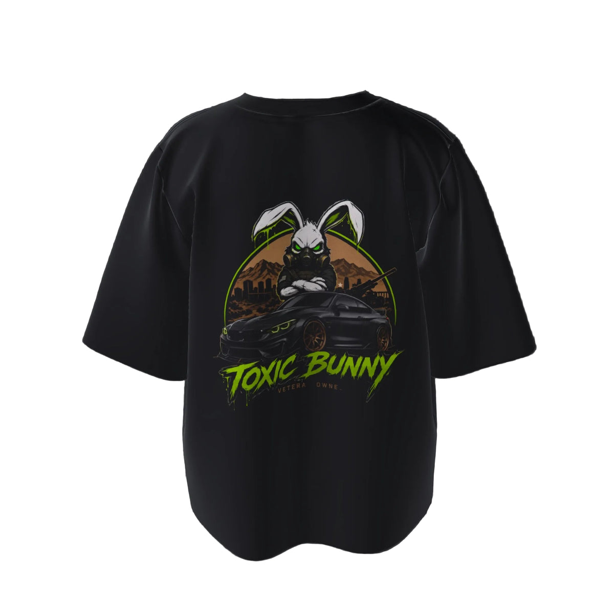 Toxicbunny Gas Mask Graphic Tee