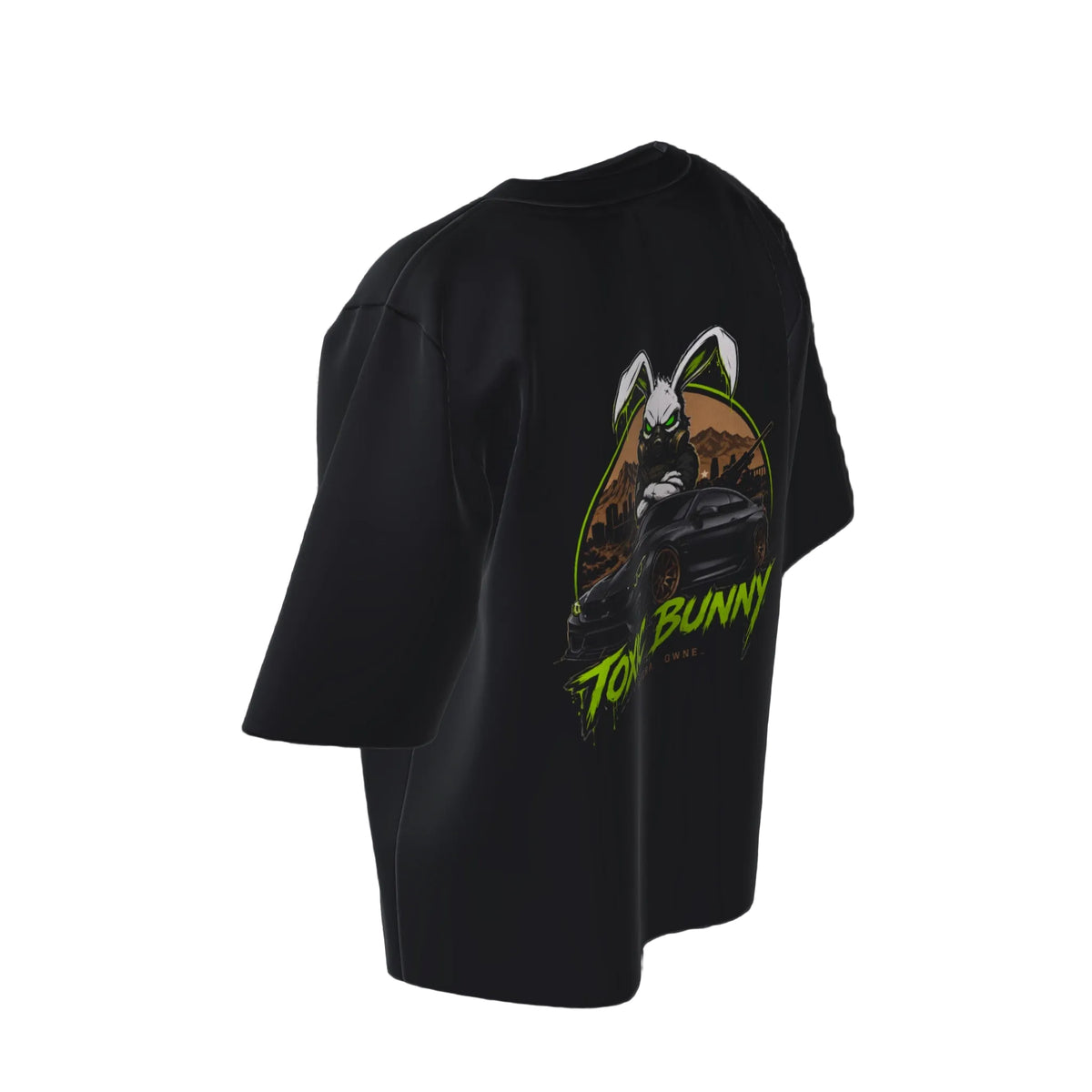 Toxicbunny Gas Mask Graphic Tee
