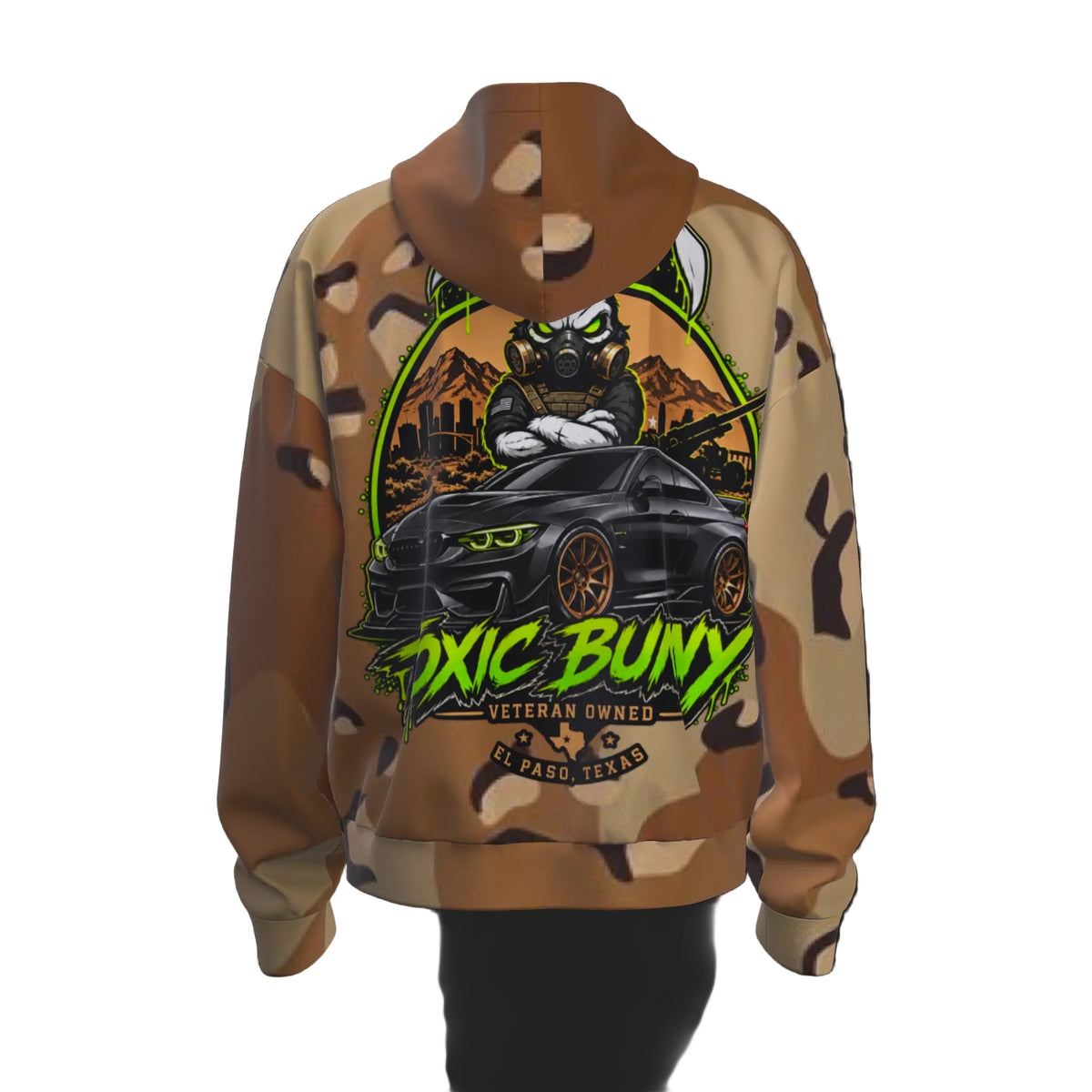 Toxic Bunny Desert Storm Hoodie